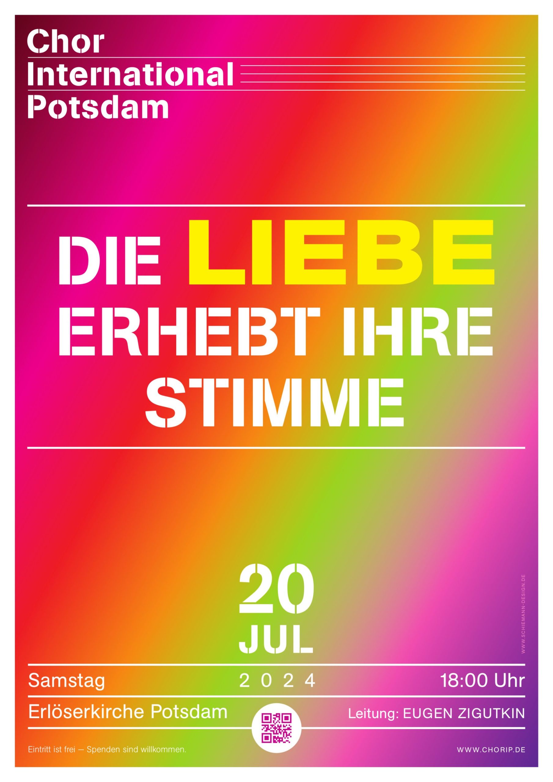 Chor International Potsdam - Konzert 20. Juli 2024